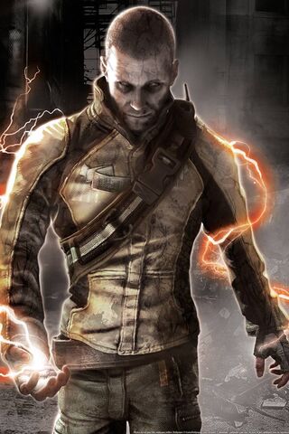 Unleashed Power: The Infamous Hero