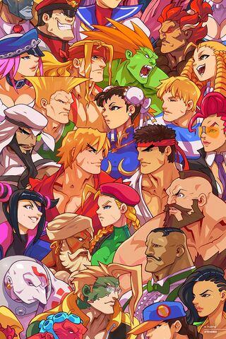 Epic Showdown: Street Fighter Legends Unite! 🎮🔥