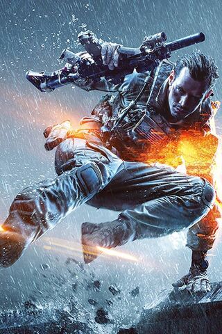 Epic Combat in Battlefield 4: A Soldier's Leap