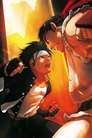 Kyo Vs Ryu Wallpaper - Download to your mobile from PHONEKY