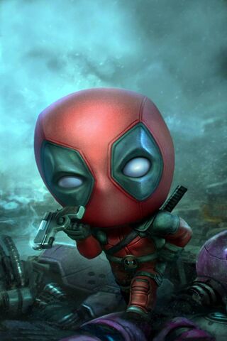 Mini Merc with a Mouth: Deadpool Unleashed! 🎭🔫