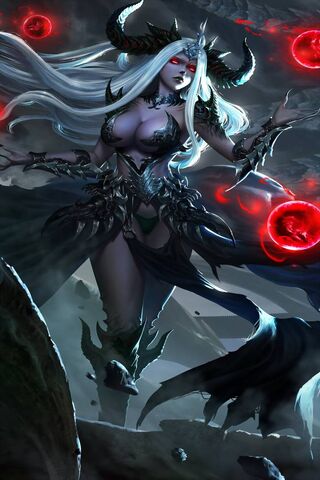Dark Majesty: The Enchantress of League of Angels