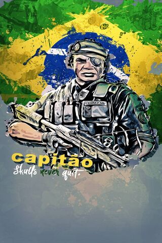 Capitão: The Unyielding Spirit of Brazil 🇧🇷💪