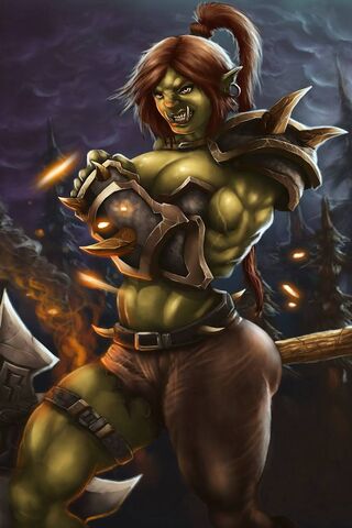 Warrior of the Wilds: The Fearless Female Orc 🏹💪