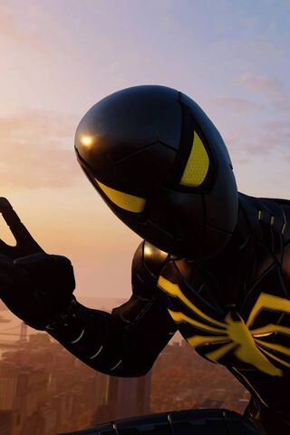 Web-Slinger’s Sunset Selfie 🌅🕷️