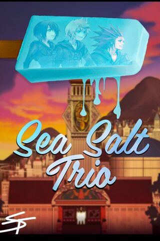 Chilling with the Sea Salt Trio! 🌊🍦