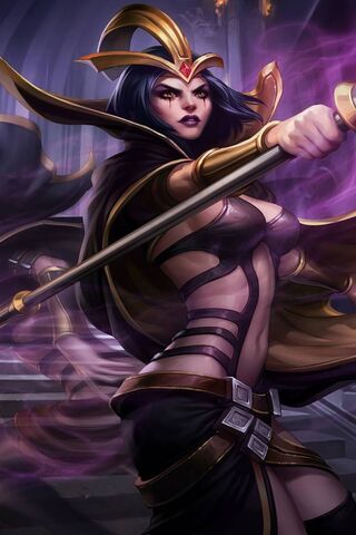 The Enigmatic Sorceress: Leblanc Unleashed ✨🖤