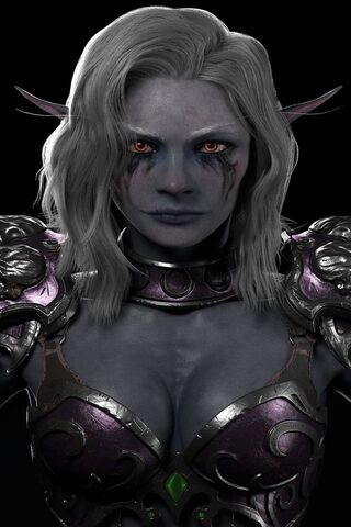 The Dark Queen of Azeroth 🌌⚔️