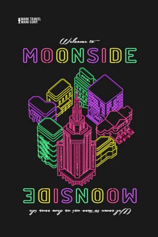 Neon Dreams of Moonside Edisnoom 🌙✨