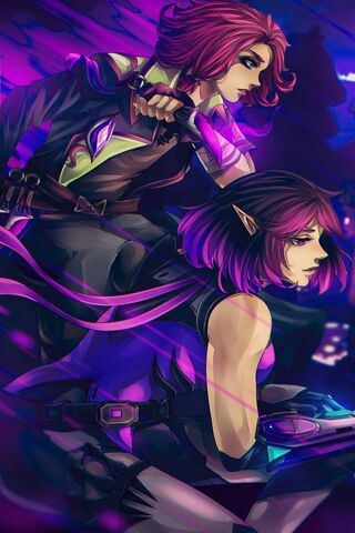 Mystic Duo: Skye and Maeve Unleashed! 🌌✨