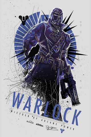 Arcane Guardian: The Warlock's Might ✨🔮