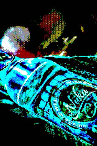 Quantum Reflections: A Pixelated Journey