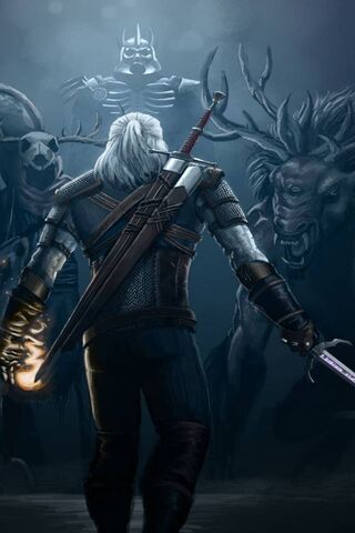 The Witcher's Confrontation: Shadows of the Past