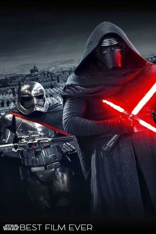 Dark Forces Unite: Kylo Ren and Phasma