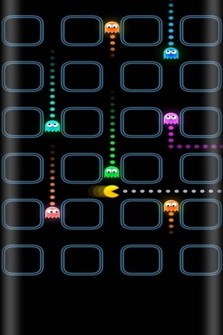 Neon Maze Adventure: The Amoled Pacman Quest 🎮✨
