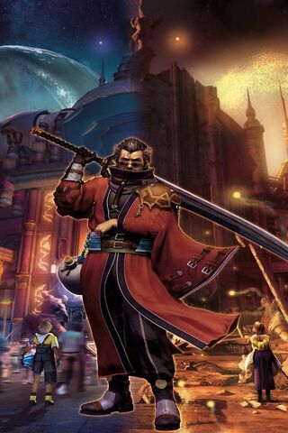 Auron: The Guardian of Spira 🌌⚔️