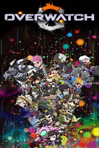 Overwatch Heroes Unite in Colorful Chaos! 🎮✨