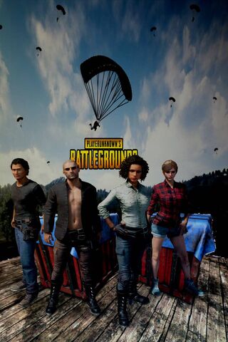 Battle Royale Showdown: PUBG Heroes Unite! 🎮🪂