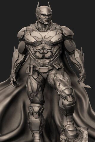 The Dark Knight: A Sculpted Legend