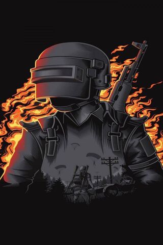 Battle Ready: The PUBG Warrior 🔥