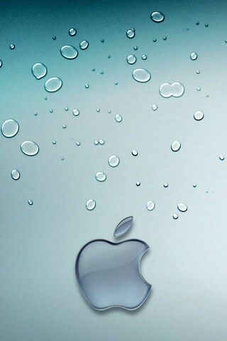 Apple gota de água