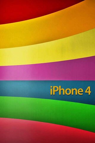 Vibrant Waves of the iPhone 4 🌈📱