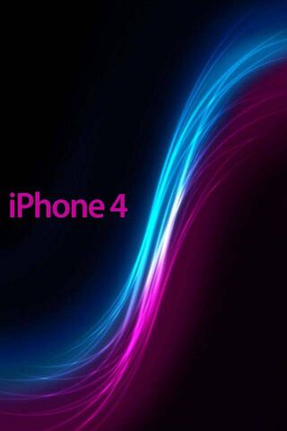 Vibrant Waves of the iPhone 4 🌈📱