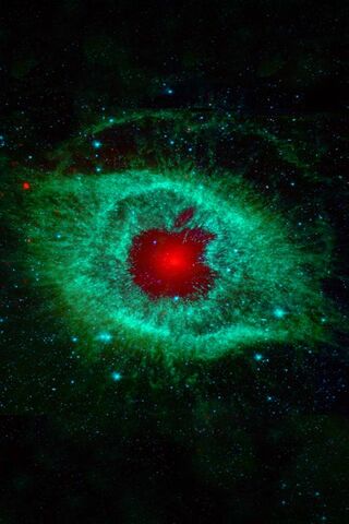 Cosmic Apple: A Stellar Delight 🍏✨