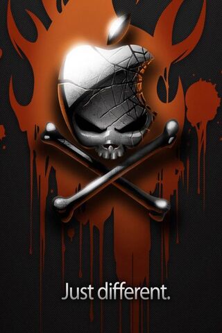 Rebel Apple: A Twist on Tradition 🍏💀