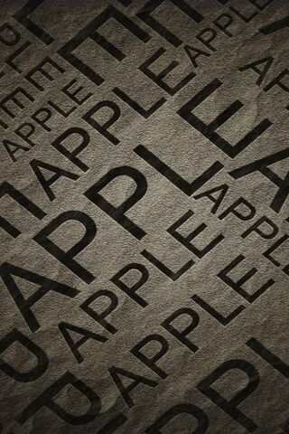 Bold Apple Typography o..