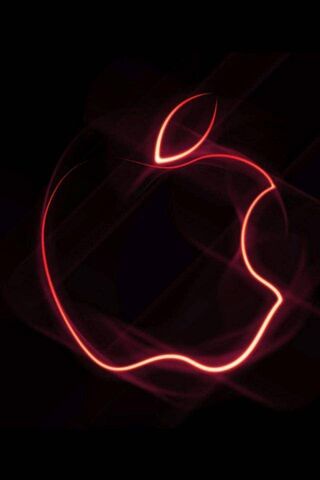 Radiant Apple: A Neon Glow 🍏✨