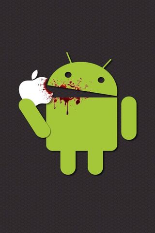 Android zjada Apple