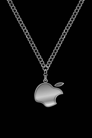 Chic Apple Pendant: A Touch of Tech Elegance 🍏✨