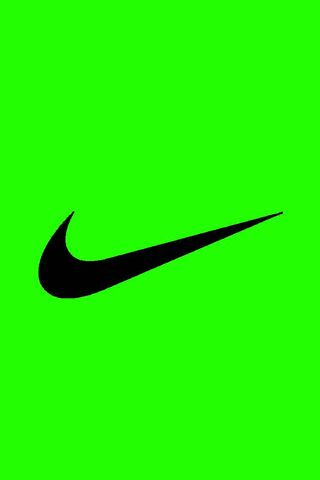 โลโก้ Nike สีเขียว