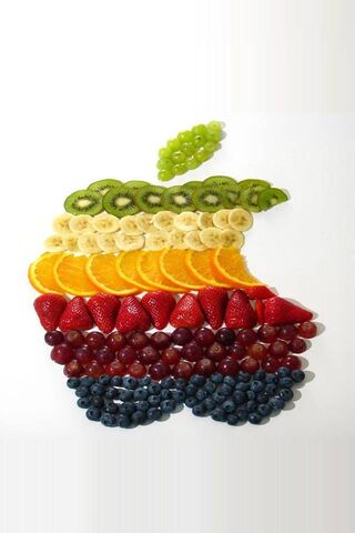 Fruit Apple Logo