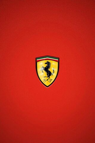 Glossy Ferrari Logo