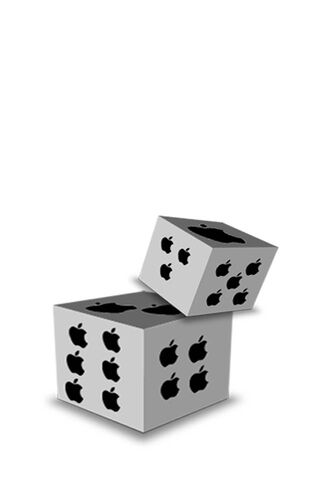 Apple Plane Dice