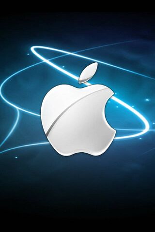 Apple Neon Logo