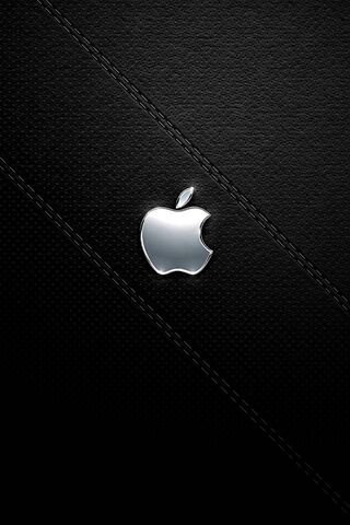 Sleek Elegance: The Leather Apple