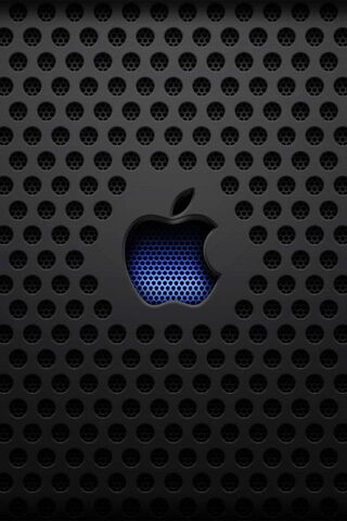 Niebiesko-czarne jabłko