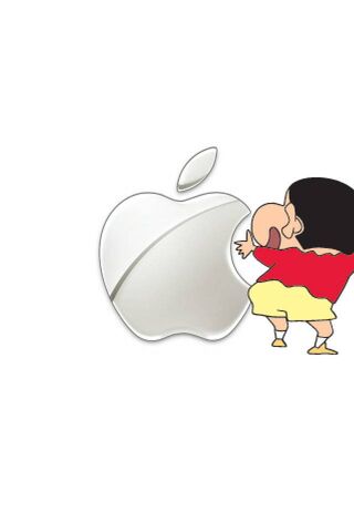 Apple Logo Shin-Chan