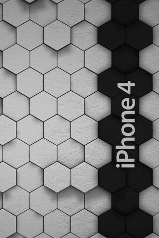 Hexagonal Elegance: The iPhone 4 Aesthetic