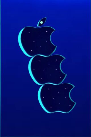 Cosmic Apple: A Glimpse into the Night
