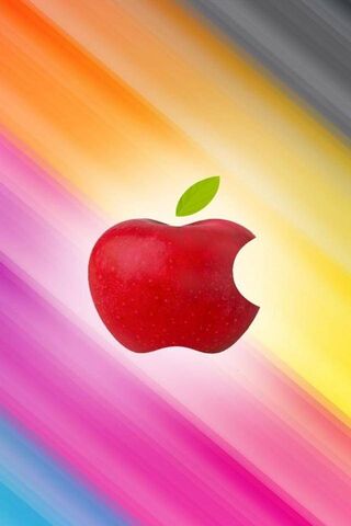 Manzana arcoiris