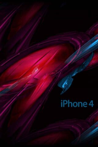 Vibrant Elegance: The iPhone 4 Logo