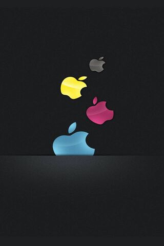 Colorful Apple Icons: A Splash of Innovation 🍏✨