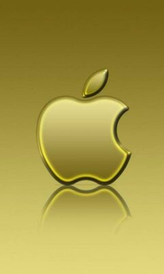 Apple Gold Fond D Ecran Telecharger Sur Votre Mobile Depuis Phoneky