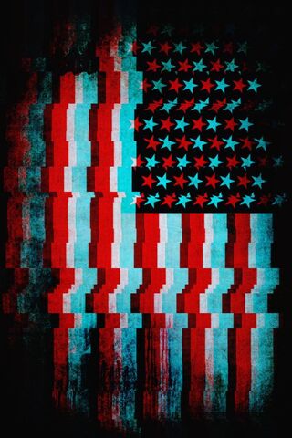 Vibrant Waves of Patriotism 🇺🇸✨