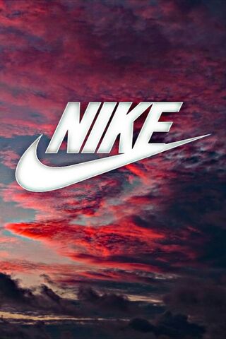 HD wallpaper Nike logo backgrounds illustration red abstract sign  symbol  Wallpaper Flare