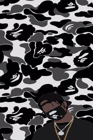 Urban Camouflage: Blending Style and Attitude 🎨🖤